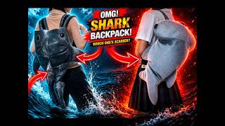 Shark Backpack Review 🦈 Cute or Scary? Viral Plush Bag Comparison
