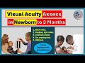 Vision assessment in newborn to 3 months of age