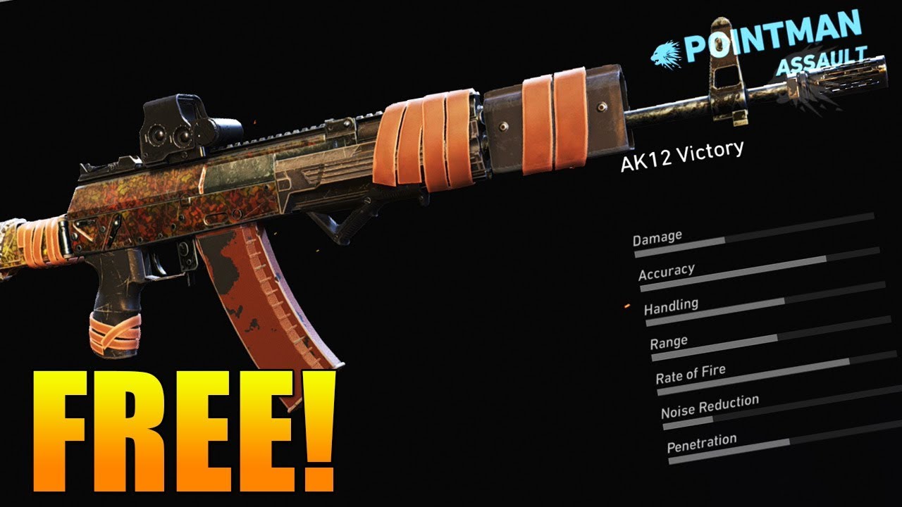 HOW TO GET THE AK-12 VICTORY FOR FREE! | Ghost Recon Wildlands PVP ...