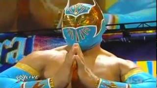 WWE RAW 040411 Sin Cara Debut En Español Latino.mpg