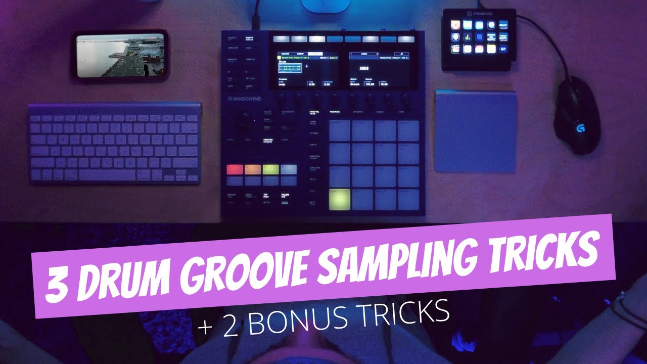 Maschine Plus/MK3 | 3 Sampling Tricks For Drum Grooves