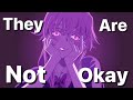 What mental disorders does a yandere potentially have