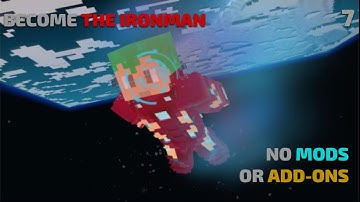 How to become IRONMAN in Minecraft ( No Mods or Add-ons )