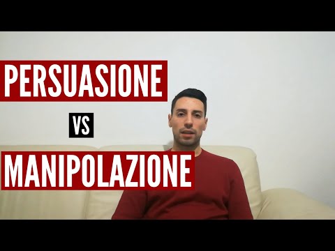 La differenza tra persuasione e manipolazione | Discorsi liberi in salotto