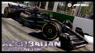 F1 23 Azerbaijan Race Setup  F1 2023  Formula 1 2023