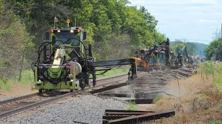 : CSX Replacing Railroad Ties on the CE&D sub