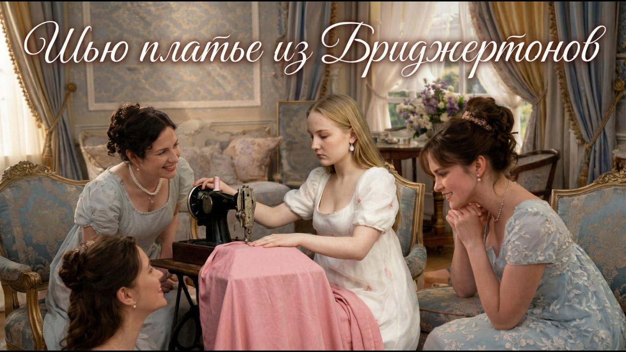 Шью платье как в сериале Bridgerton | БРИДЖЕРТОНЫ 4 СЕЗОН