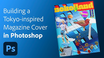 Designing a Tokyo-Inspired Magazine Cover | Adobe Photoshop