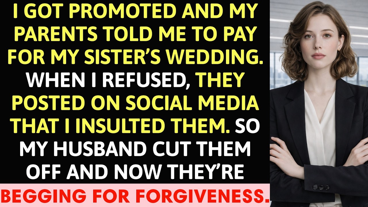 I Got Promoted And My Parents Told Me To Pay For My Sister’s Wedding…
