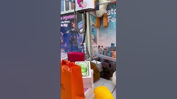 The claw machine surprised me again (part 2) #clawmachine #arcade #prize #trending