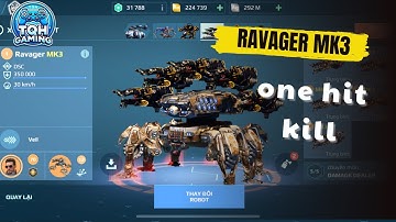 Ravager 5x Ultimate Shocktrain MK3 Gameplay - WAR ROBOTS