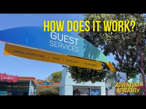 Sea World Disability Pass (RAP) and ECV Rental Walkthrough