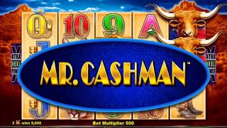 LONGHORN DELUXE Video Slot Casino Game with a CASHMAN JACKPOT BONUS screenshot 1