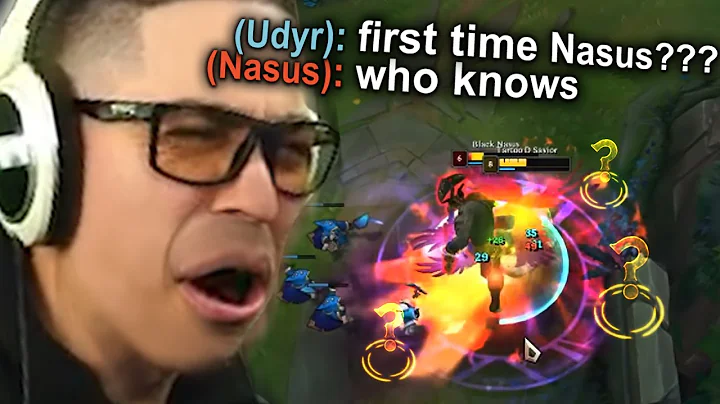 HE PICKED NASUS INTO MY JOHN DYR.... BIIIIIIIG MISTAKE