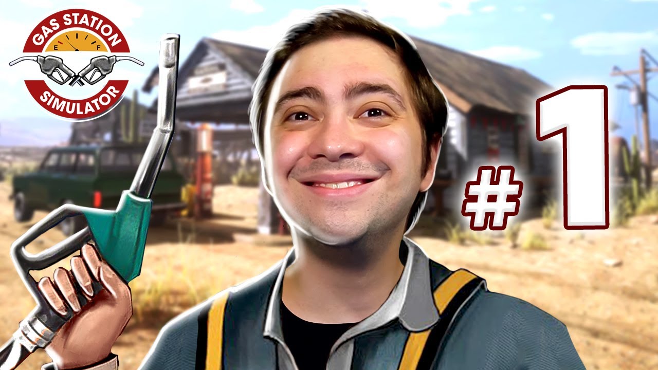 alanzoka jogando Gas Station Simulator - Parte #1