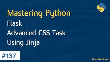 Learn Python in Arabic #137 - Flask - Advanced Css Task Using Jinja