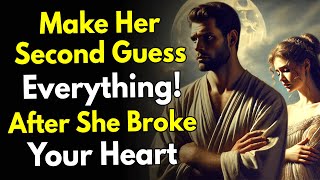 Make Her Second-Guess Everything! After She Broke Your Heart (Just Do This) ~Stoicism