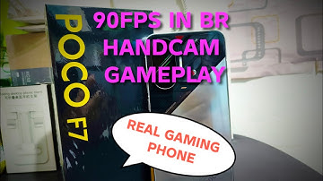 POCO F7 5G | 90FPS SUPER SMOOTH BR FULL HANDCAM GAMETEST