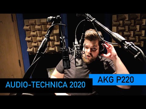 AKG P220 vs. Audio Technica 2020 | VO Mic Comparison