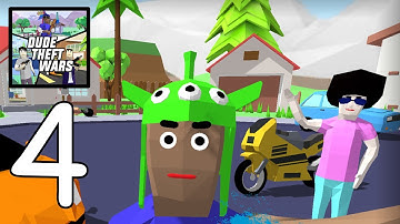 Dude Theft Wars: Online FPS‏ Gameplay Walkthrough Part 4 (Android,IOS)