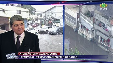 Semáforos queimam em chuvas de São Paulo