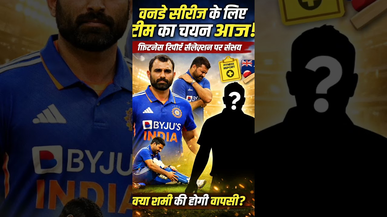 NZ ODI Series: आज होगा टीम इंडिया का ऐलान | Shami की होगी वापसी? 