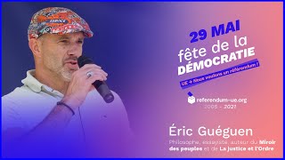 📢 Éric GUÉGUEN : discours à la Fête de la démocratie