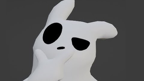 Rigging the Slugcat Model  - Rain World 3D Art