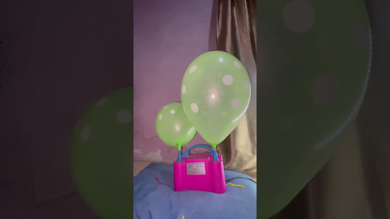 ASMR SOUND YELLOW BALLOON POP MACHINE 