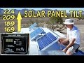 RV Solar Panel Tilting for Maximum Boondocking Power || Off-Grid RV Solar Power!
