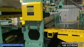 High Speed Automatic PLC control Rotary Shear Cut to Length Line