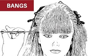 How to Cut Bangs like you have NEVER Seen Before - TheSalonGuy