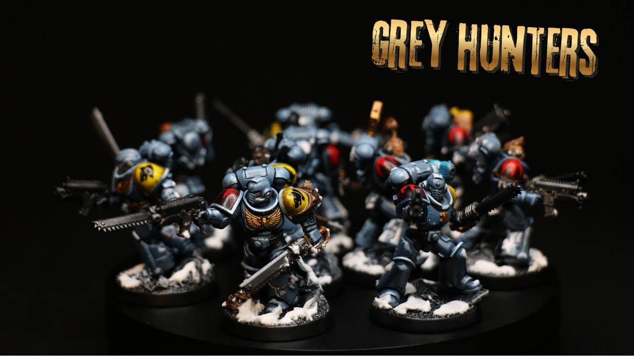 Давайте раскрасим некоторых Серых Охотников!