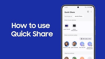 Quick Share: How to share files | Samsung Belgium
