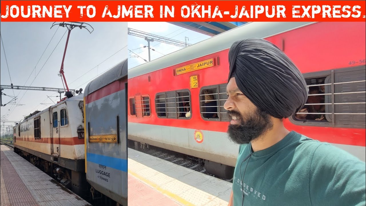 Journey In 20951 Okha-Jaipur Superfast Express.... *Iski Hygine Achhi Hain Lekin Khana Bekaar Hai*