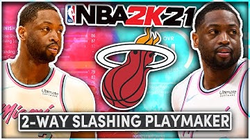 DWYANE WADE BUILD IN *NEXT GEN* NBA 2K21! | BEST 2-WAY SLASHING PLAYMAKER BUILD!