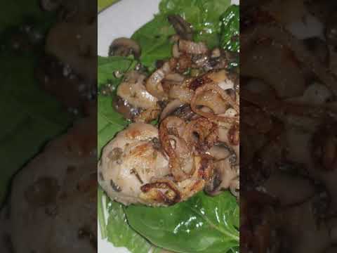 My Kitchen - Chicken in White Wine Mushroom Sauce