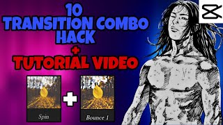 10 transition combo hack/capcut tutorial video part5