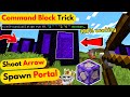 Spawn Portal by Just Arrow😮Simple Trick 🔥Minecraft Cool Commands JAVA