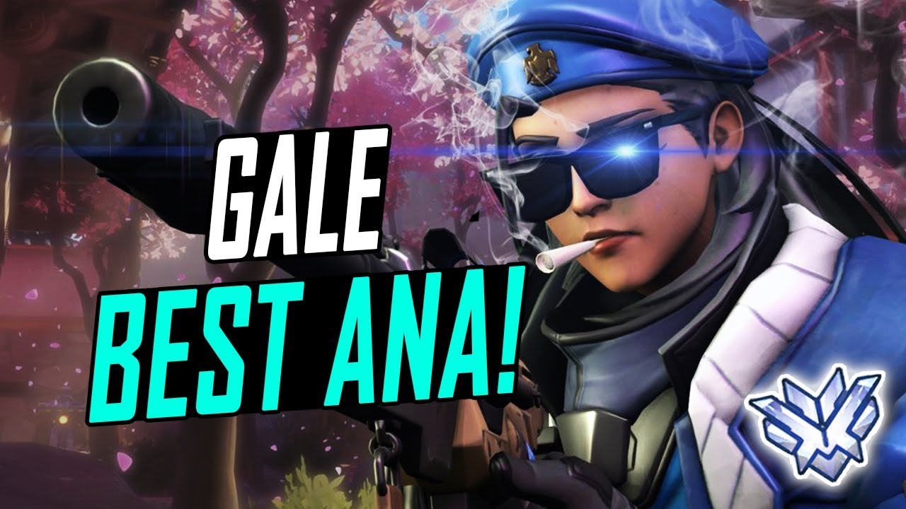 [ RANK 1 ] GALE INSANE SUPPORT ANA! 17K HEALING DONE! [ OVERWATCH SEASON 6 TOP 500 ]