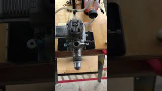 OS 61 FrankenSR engine break in.