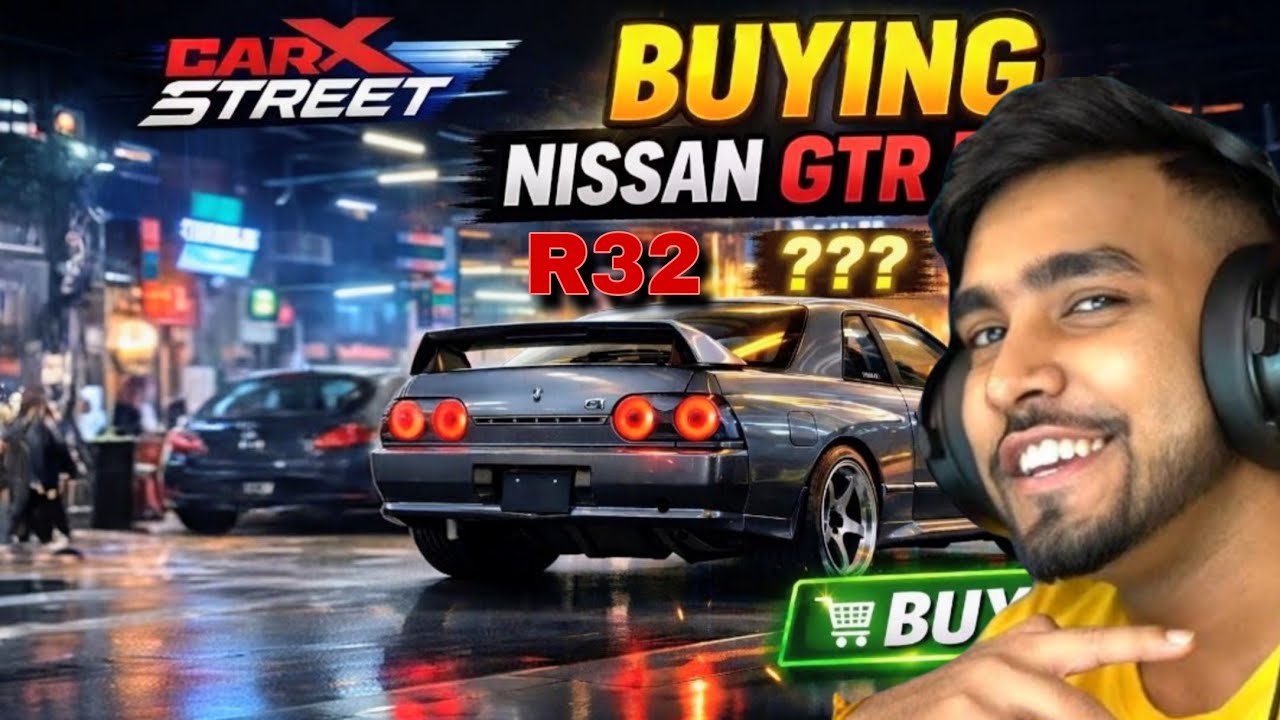 Buying new Skyline GTR R32 😱 - carx street | part 4 - YouTube
