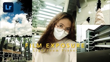 how to edit film exposure lightroom preset | retro lightroom preset tutorial free dng