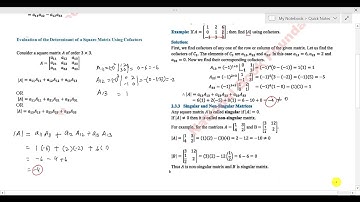 Determinants and Inverse of a Matrix | Grade 11 Mathematics