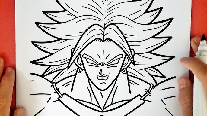 Como Desenhar Qualquer Personagem De Dragon Ball  Esbozo de dragón, Dibujo  de goku, Goku dibujo a lapiz