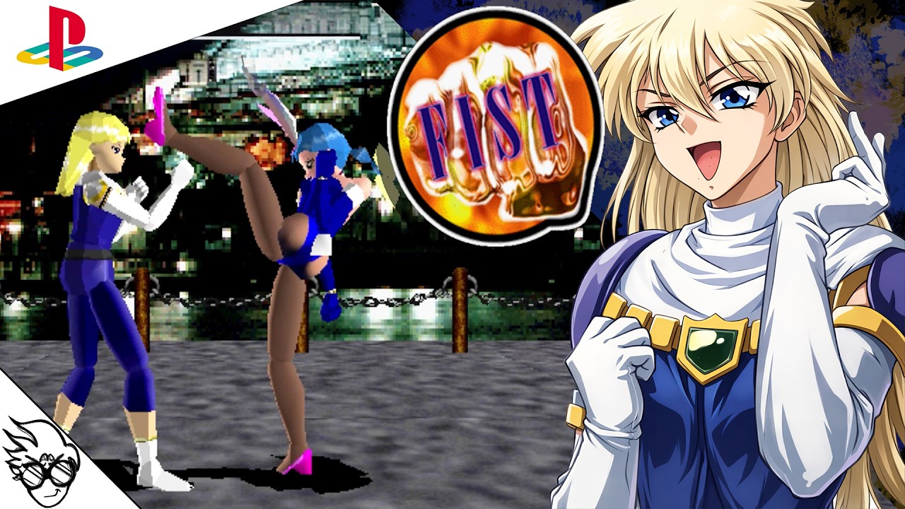 FIST (PS1/1996) - Maria  [Playthrough/LongPlay] (フィスト: マリア)