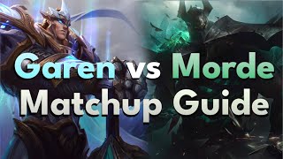 How to play Garen vs Mordekaiser  | A matchup guide by rank 1 Garen Eu  Erislash Garen