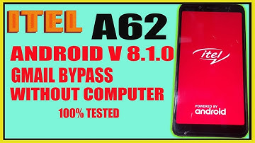 Itel A62 frp bypass without pc