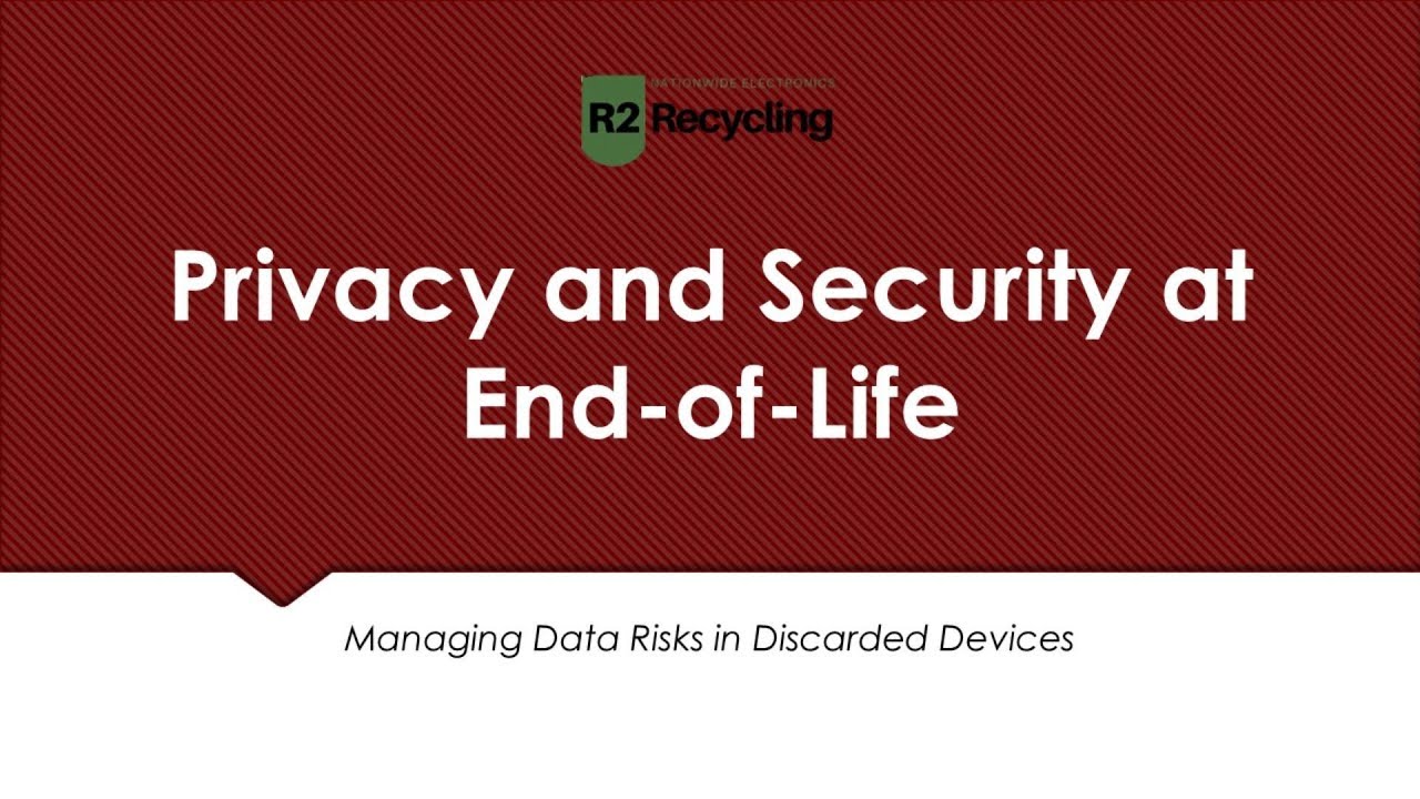 Protecting Your Privacy – Secure Data Destruction for End-of-Life Electronics 🔒