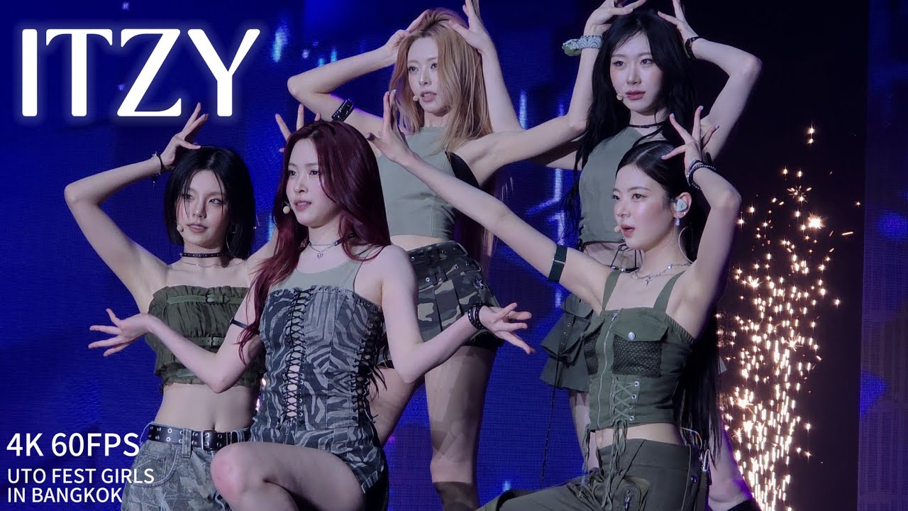 ITZY : UTO Fest Girls in Bangkok @QSNCC  [27.04.2025] [4K 60FPS] [HDR ]  (part 2)